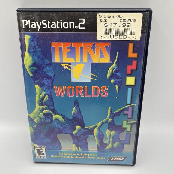Tetris Worlds (Sony PlayStation 2, 2002) PS2 - CIB - Complete w/ Manual - Picture 1 of 7